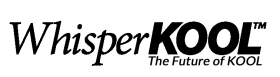 whisperkool black logo